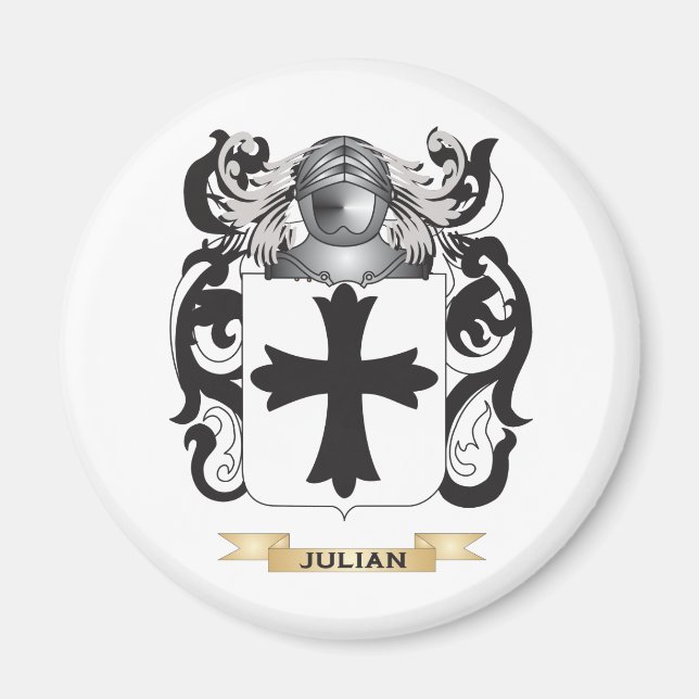 Íman Julian Casaco de Braços (Crest Familiar) (Frente)