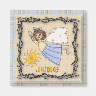 Íman June Angel / Fairy Month Magnet