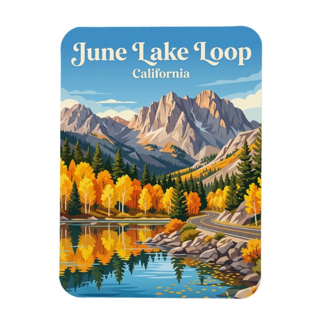 Íman June Lake Loop EUA (Vertical)