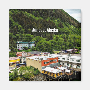 Íman Juneau, Alasca, fotografia da cidade