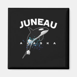 Íman Juneau Alasca Observação de Orca Baleia Assassina