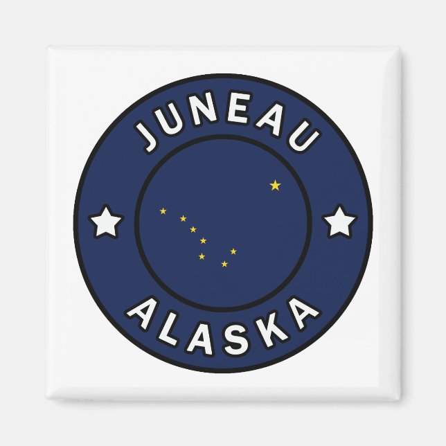 Íman Juneau Alaska (Frente)