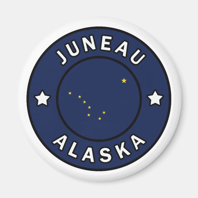 Íman Juneau Alaska (Frente)