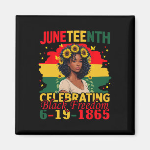 Íman Juneteenth Liberdade Negra 19 de Junho de 1865 Afr