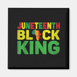 Íman Juneteenth rei negro melanina dia dos pais