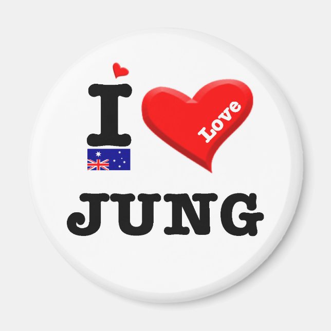 Íman JUNG - I Love (Frente)