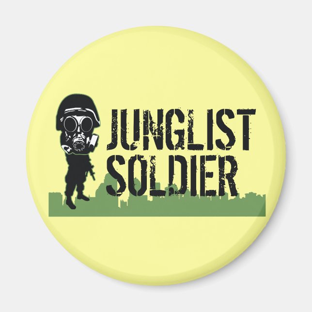 Íman Junglist Soldier (Frente)