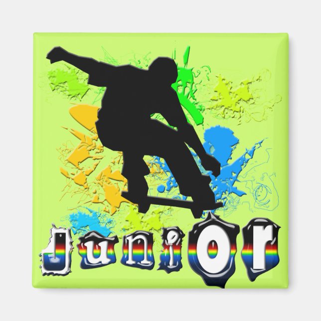 Íman Junior - Skateboard (Frente)