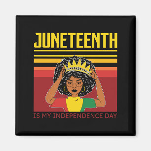 Íman Junta Independência Mulher Afro