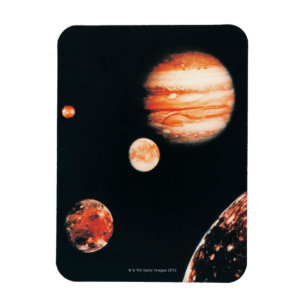 Íman Jupiter e os satélites galileus