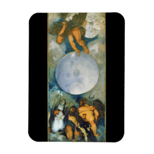 Íman Júpiter Netuno e Plutão por Caravaggio em 1597