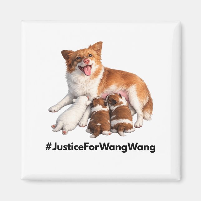 Íman Justice for Wang Wang (Frente)