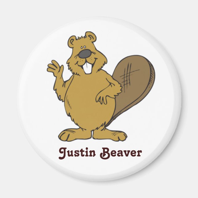 Íman Justin Beaver Magnet (Frente)