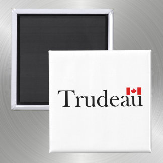 Íman Justin Trudeau Oficial Canadense Flag Light-Color