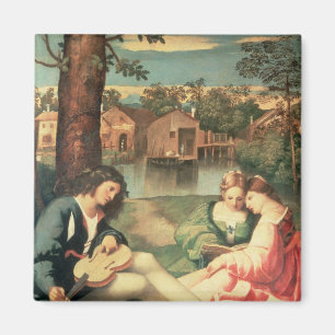 Íman Juventude com das duas meninas um assento da