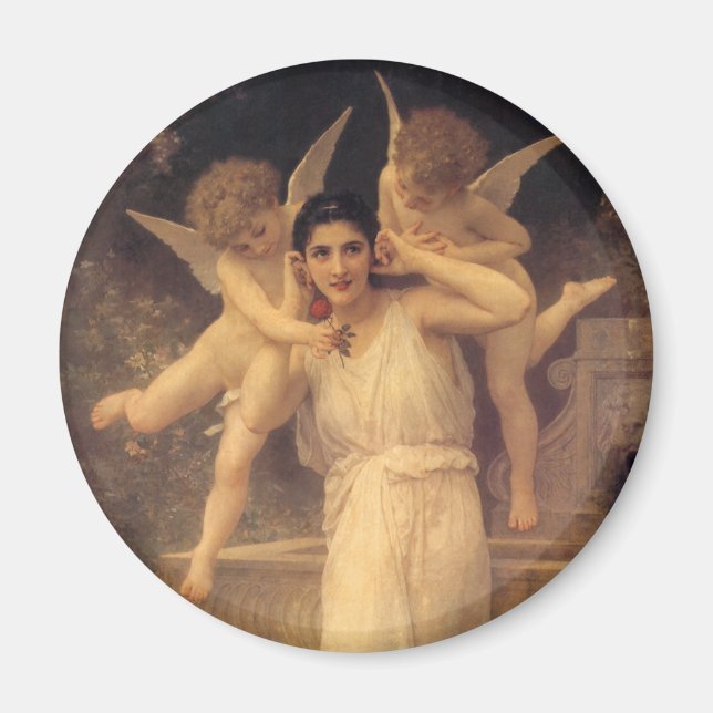 Íman Juventude de Bouguereau, Retrato dos Anjos Vitoria (Frente)