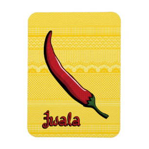 Íman Jwala Chili Pepper Flexible Magnet