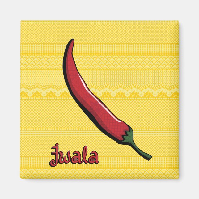 Íman Jwala Chili Pepper Magnet (Frente)