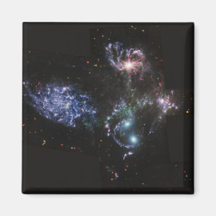 Íman JWST James Webb Telescópio Espacial Stephan's Quin