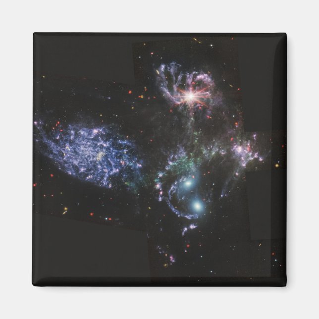 Íman JWST James Webb Telescópio Espacial Stephan's Quin (Frente)