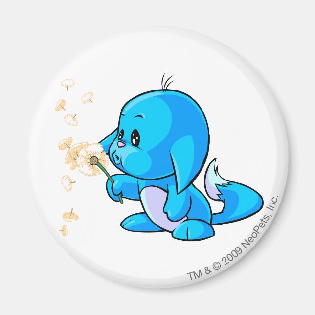 Íman Kacheek Blue (Frente)