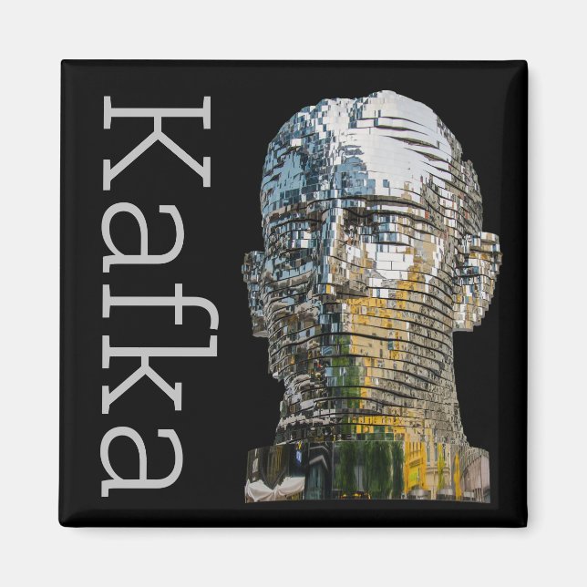 Íman Kafka Head Magnet (Frente)