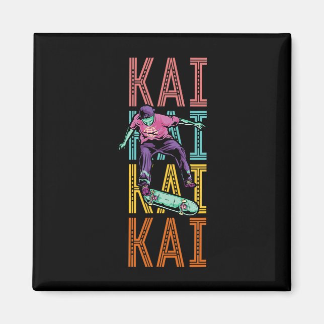 Íman Kai Skate Hob personalizado (Frente)