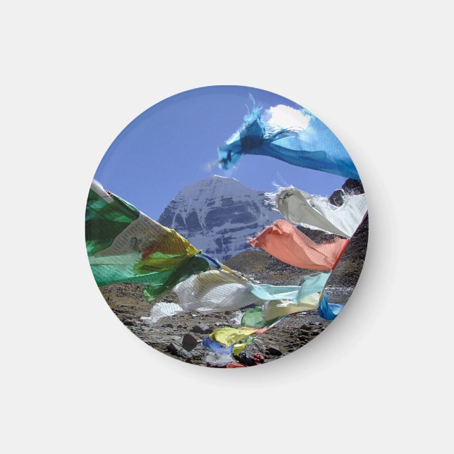 Íman Kailash, Santa montanha, Tibete - Himalaias (Frente)