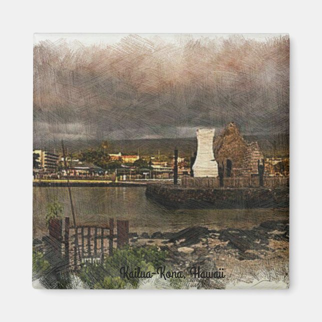 Íman Kailua-Kona (Frente)