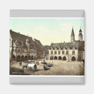 Íman Kaiserworth e câmara municipal, Goslar, Hartz,