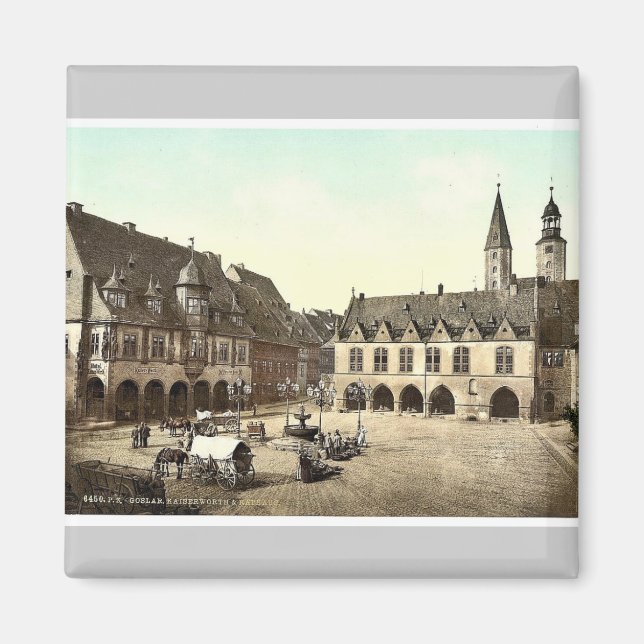 Íman Kaiserworth e Câmara Municipal, Goslar, Hartz, Ale (Frente)