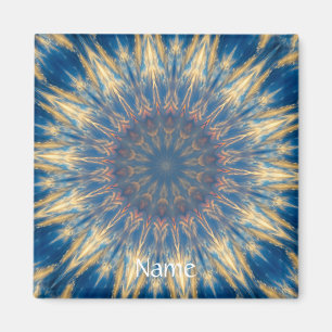 Íman Kaleidoscópio Blue Chakra Thunder_Cove