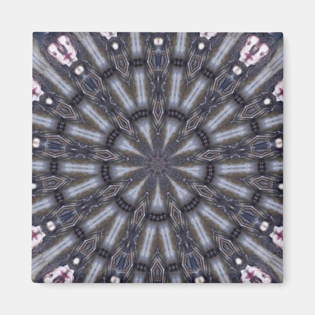 ÍMAN KALEIDOSCÓPIO PSIQUEDÉLICO/MEMÓRIAS MÍSTICAS (Frente)