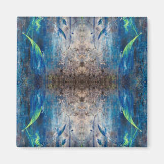 Íman Kaleidoskopisch abstrakt bunt bohemien mandala