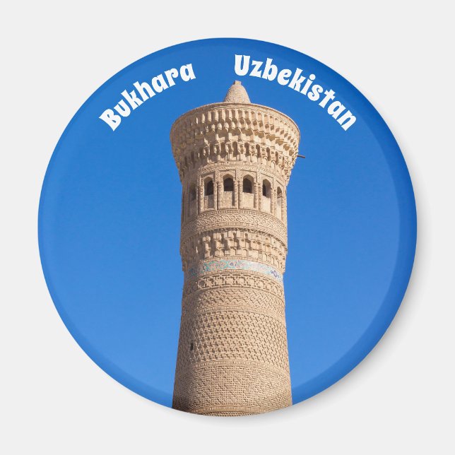 Íman Kalyan minaret - Bukhara, Usbequistão (Frente)