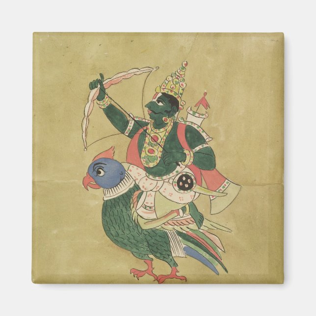 Íman Kama, Deus do Amor, século 18-19 (Frente)