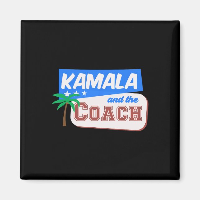 Íman Kamala E A Campanha Harris Wheimer 2024 (Frente)