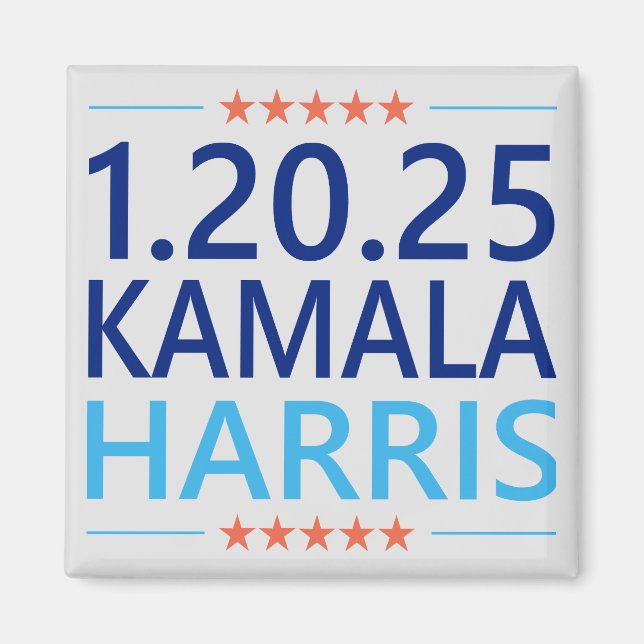 Íman Kamala Harris 1rua Mulher Presidente 1.20.25 (Frente)