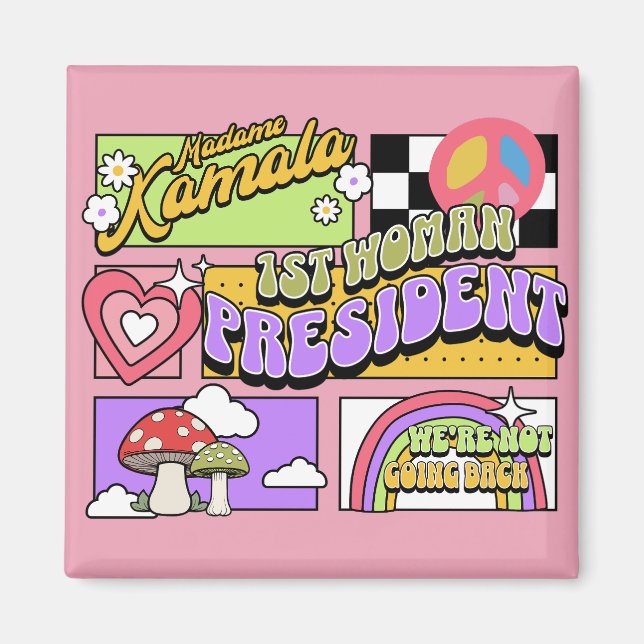 Íman Kamala Harris 1rua Presidente Inauguração (Frente)