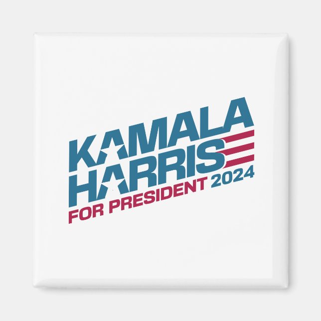 Íman Kamala Harris 2024 Para A Campanha Eleitoral Do Pr (Frente)