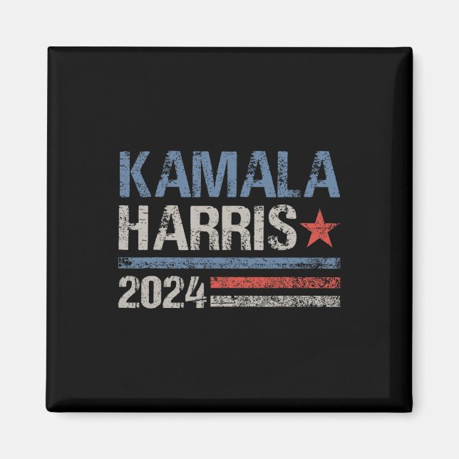Íman Kamala Harris 2024 Para A Campanha Eleitoral Do Pr (Frente)