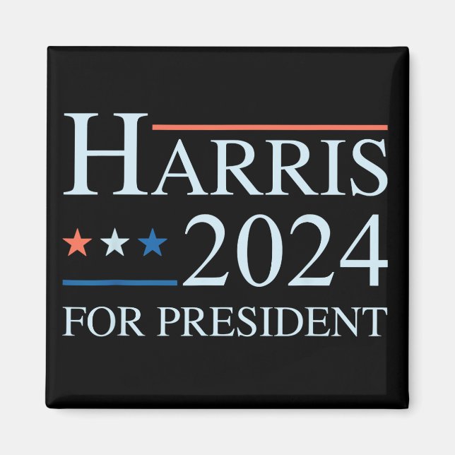 Íman Kamala Harris 2024 Para Presidente (Frente)