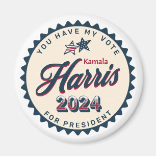 Íman Kamala Harris 2024   Tem o meu voto