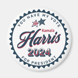 Íman Kamala Harris 2024 | Tem o meu voto grande