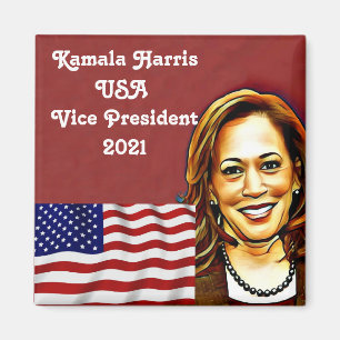 Íman Kamala Harris 46º Vice-Presidentes