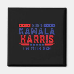 Íman Kamala Harris Estou Com Ela Eleição 2024 