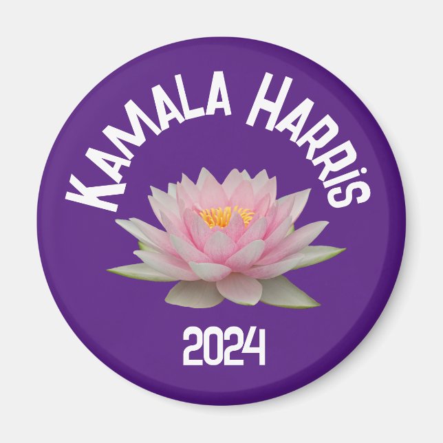 Íman Kamala Harris Lotus 2024 (Frente)