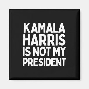 Íman Kamala Harris Não É Meu Presidente - Pro Trump Gif