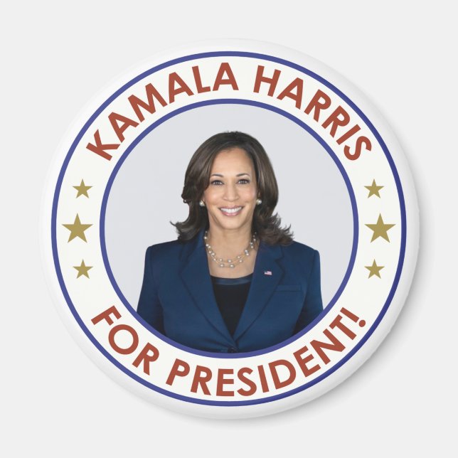 ÍMAN KAMALA HARRIS PARA O PRESIDENTE! (Frente)