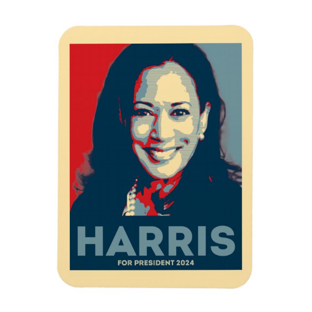 Íman Kamala Harris Para O Presidente 2024 - Esperança (Vertical)